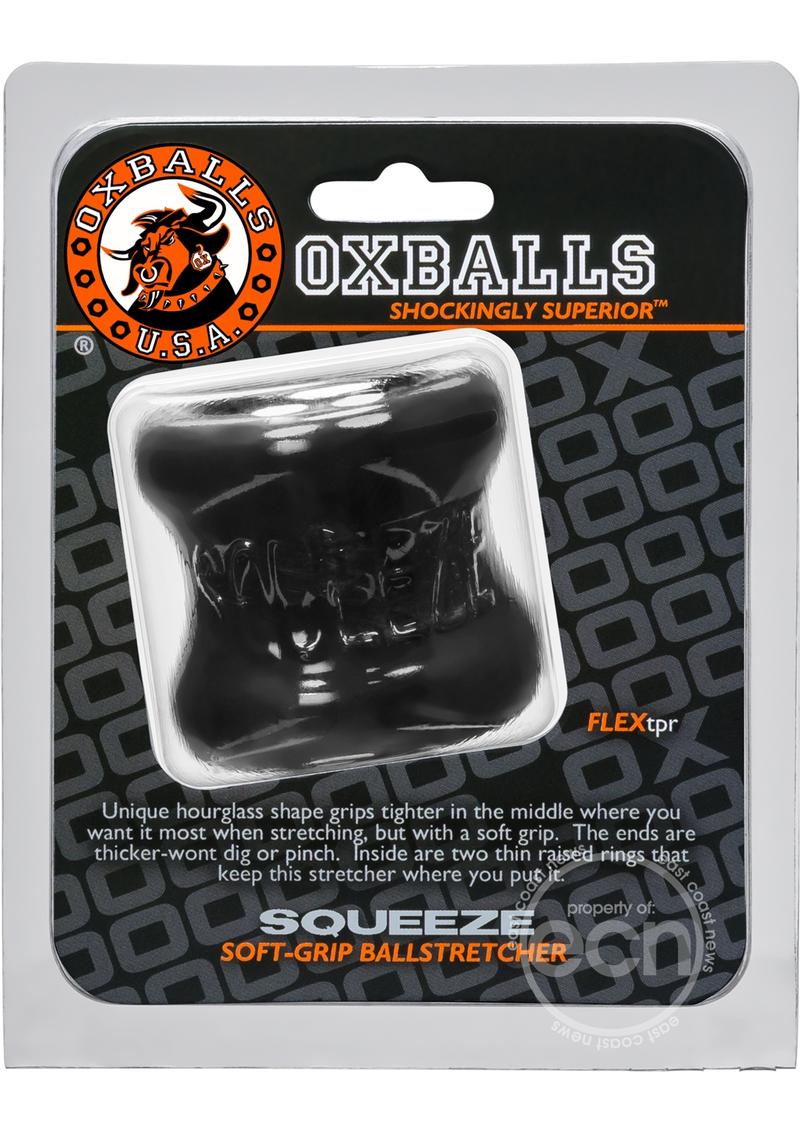 Oxballs Squeeze Soft Grip Ball Stretcher - Black