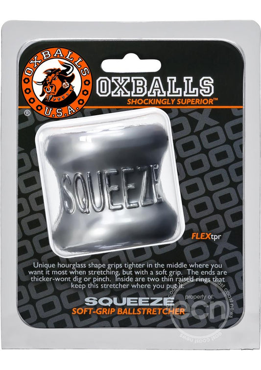 Oxballs Squeeze Soft Grip Ball Stretcher - Silver