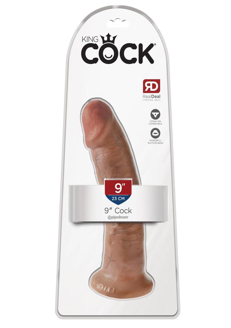 Pipedream King Cock 9 in. Cock Realistic Dildo With Suction Cup
