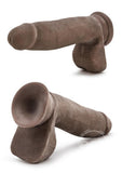 Au Naturel Sensa Feel Dildo 7in - Chocolate