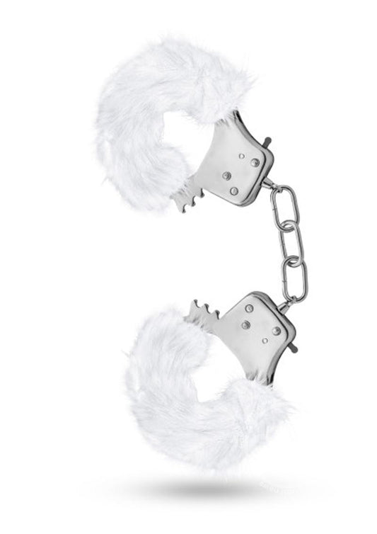 Temptasia Plush Fur Cuffs - White