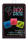 Glow-In-The-Dark SEX! Dice