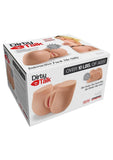 Pipedream Extreme Toyz Rechargeable Dirty Talk Interactive Fuck Me Silly Vibrating Masturbator - Pussy - Vanilla