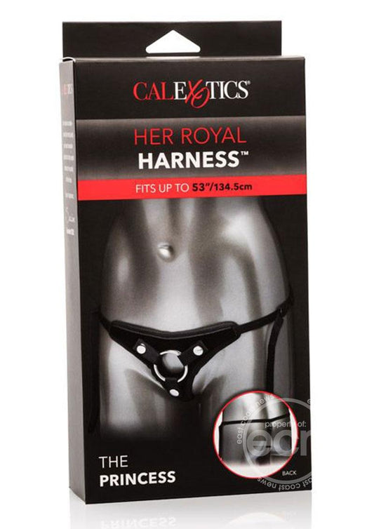 Her Royal Harness The Princess Adjustable Harness - Black