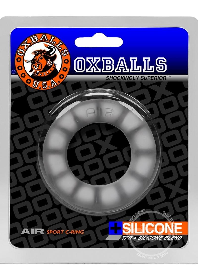 Oxballs Air Silicone Sport Cock Ring - Clear