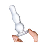 Glas 4 in. Glass Butt Plug