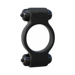 Pipedream Fantasy C-Ringz Magic Touch Couples Ring With Dual Bullets Black