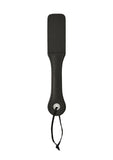 Sportsheets Leather Slut Impression Paddle 12in - Black