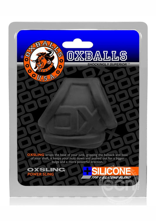 Oxballs Oxsling Silicone Blend Power Sling - Black