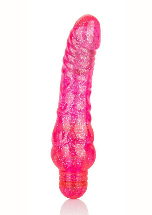 Sparkle Glitter Jack Vibrator Waterproof 5.75in