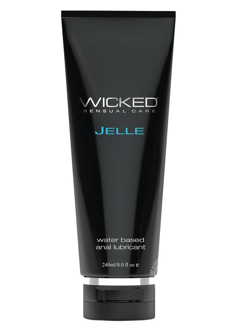 Wicked Jelle Water Based Anal Lubricant 8oz