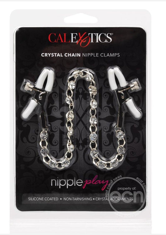 Nipple Play Crystal Chain Nipple Clamps