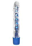 Classix Mr. Twister Vibrator with Sleeve Set - Blue