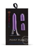 Nu Sensuelle Point Plus Rechargeable Silicone Bullet - Purple