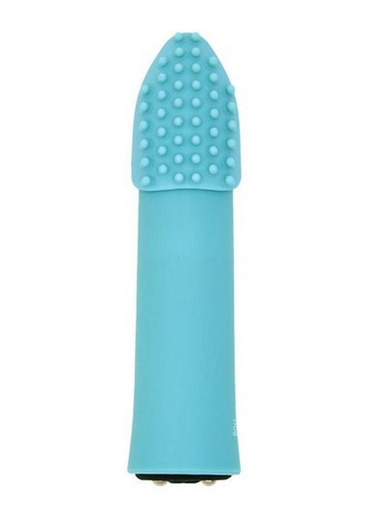 Nu Sensuelle Point Plus Rechargeable Silicone Bullet - Tiffany Blue