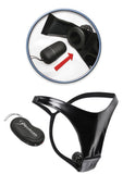 Fetish Fantasy Series 10 Function Remote Controlled Fantasy Panty Vibe - Black