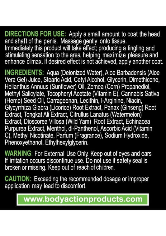 HemPleasure Men Stimulation Cream