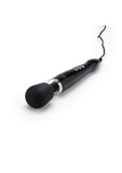 Doxy Die Cast Wand Metal Plug-In Vibrating Body Massager - Black