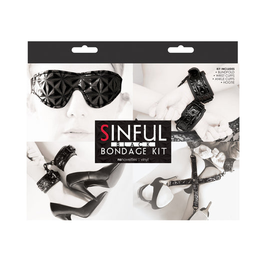 Sinful Vinyl Bondage Kit