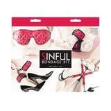 Sinful Vinyl Bondage Kit