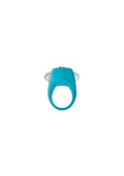 Zero Tolerance Teal Tickler Silicone Vibrating Cock Ring - Teal