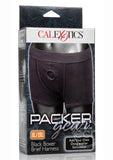 Packer Gear Boxer Brief Harness -XL/2XL - Black