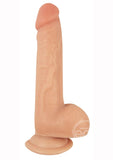 Realcocks Sliders Dildo with Balls 7.5in - Vanilla