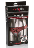 Her Royal Harness The Regal Empress Adjustable Harness - Red