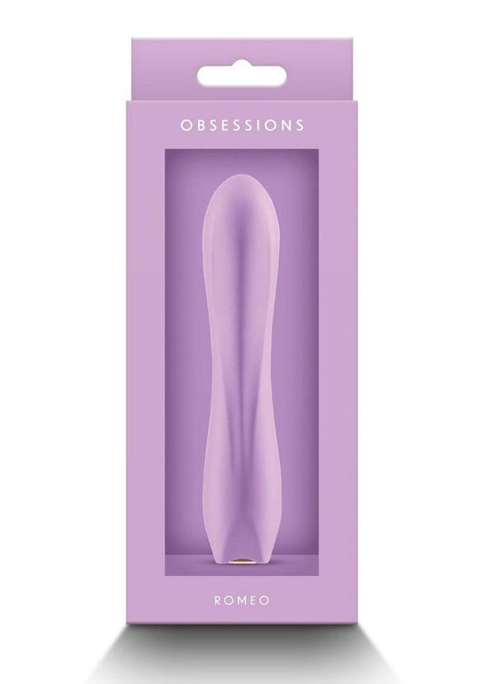 Obsessions Romeo Rechargeable Silicone Vibrator - Lavender