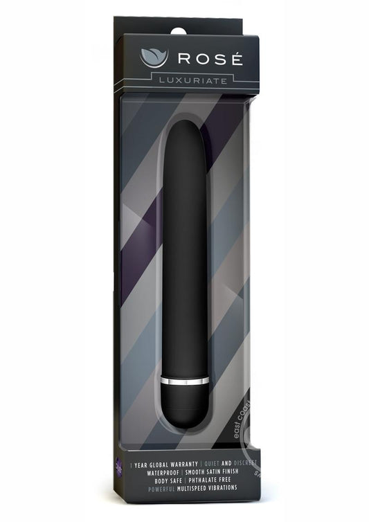 Rose Luxuriate Vibrator - Black