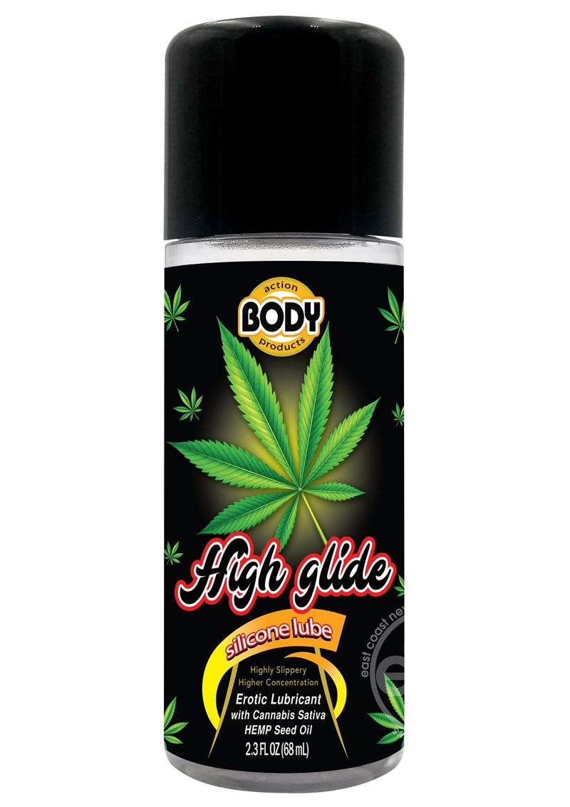 High Glide Silicone Lubricant with Hemp Seed Oil 2.3oz