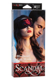 Scandal Blackout Eye Mask - Black/Red