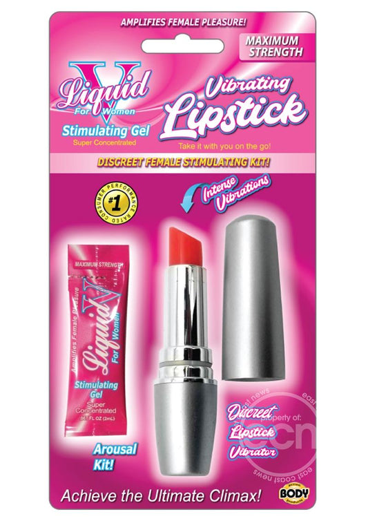 Liquid V Lipstick Kit - Pink