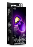 Temptasia Bling Plug Silicone Butt Plug - Purple