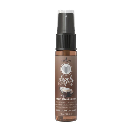 Sensuva Deeply Love You Throat Relaxing Spray 1oz.