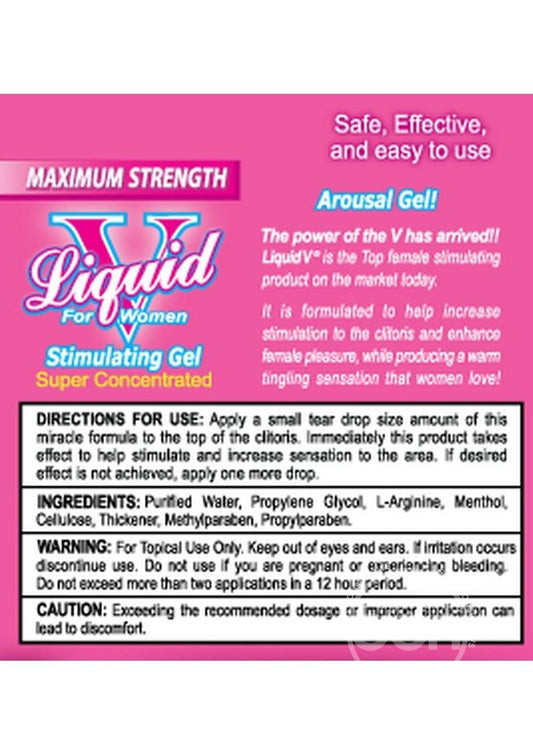 Liquid V Female Stimulating Gel (3 Pack)