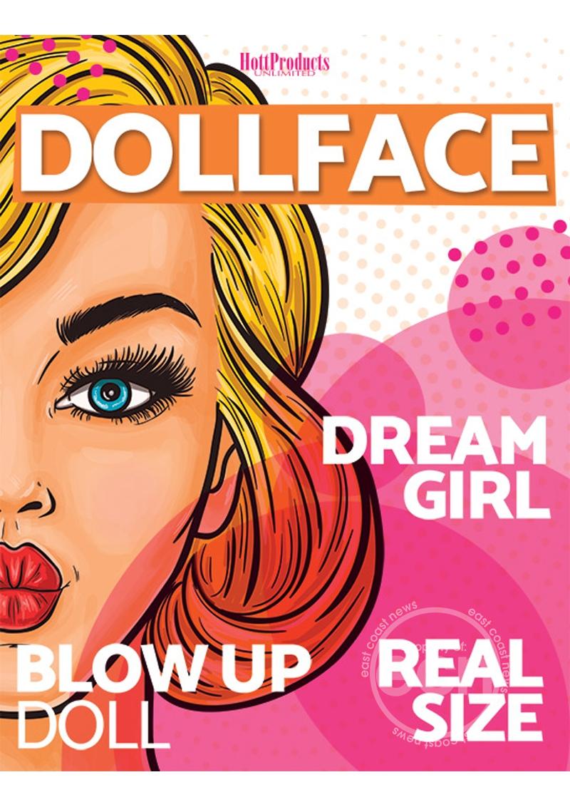 Doll Face Real Life Size Female Blow-Up Doll 5.2 Feet