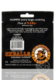 Oxballs HumpX Silicone Cock Ring - Clear