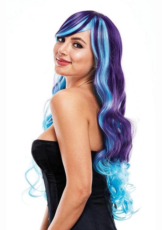ASHLEY WIG - PURPLE/BLUE