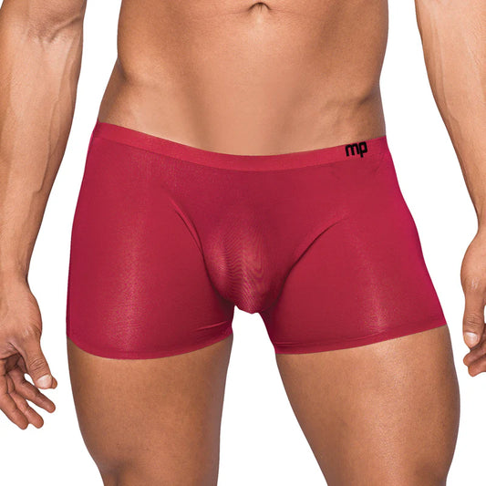 Male Power Seamless Sleek Short w. Sheer Pouch