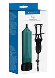 ME YOU US Linx Grip Pump Penis Pump - Green/Black