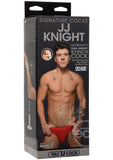 Signature Cocks JJ Knight Dildo 8.5in - Vanilla