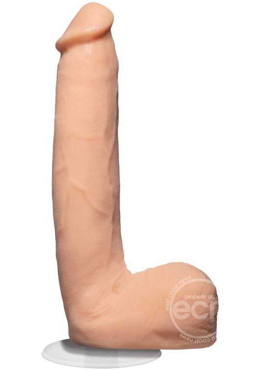 Signature Cocks Pierce Paris Dildo 9in - Vanilla