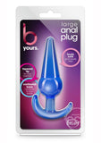 B Yours Butt Plug - Large - Blue