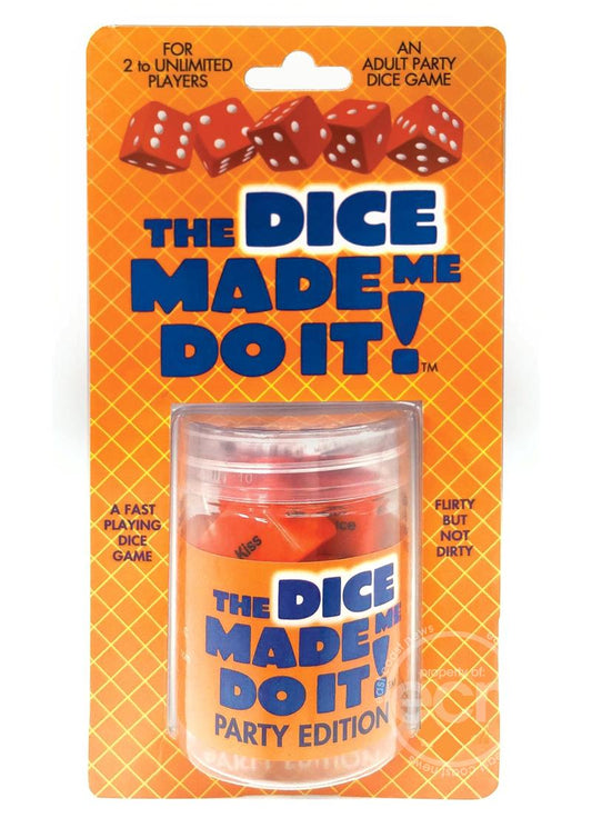 The Dice Made Me Do It Party Edition