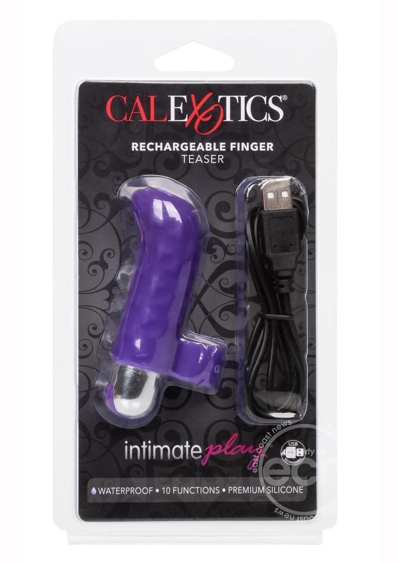 Intimate Play Rechargeable Finger Teaser - Purple