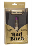 Naughty Bits Bad Bitch Lipstick Bullet Vibrator - Purple