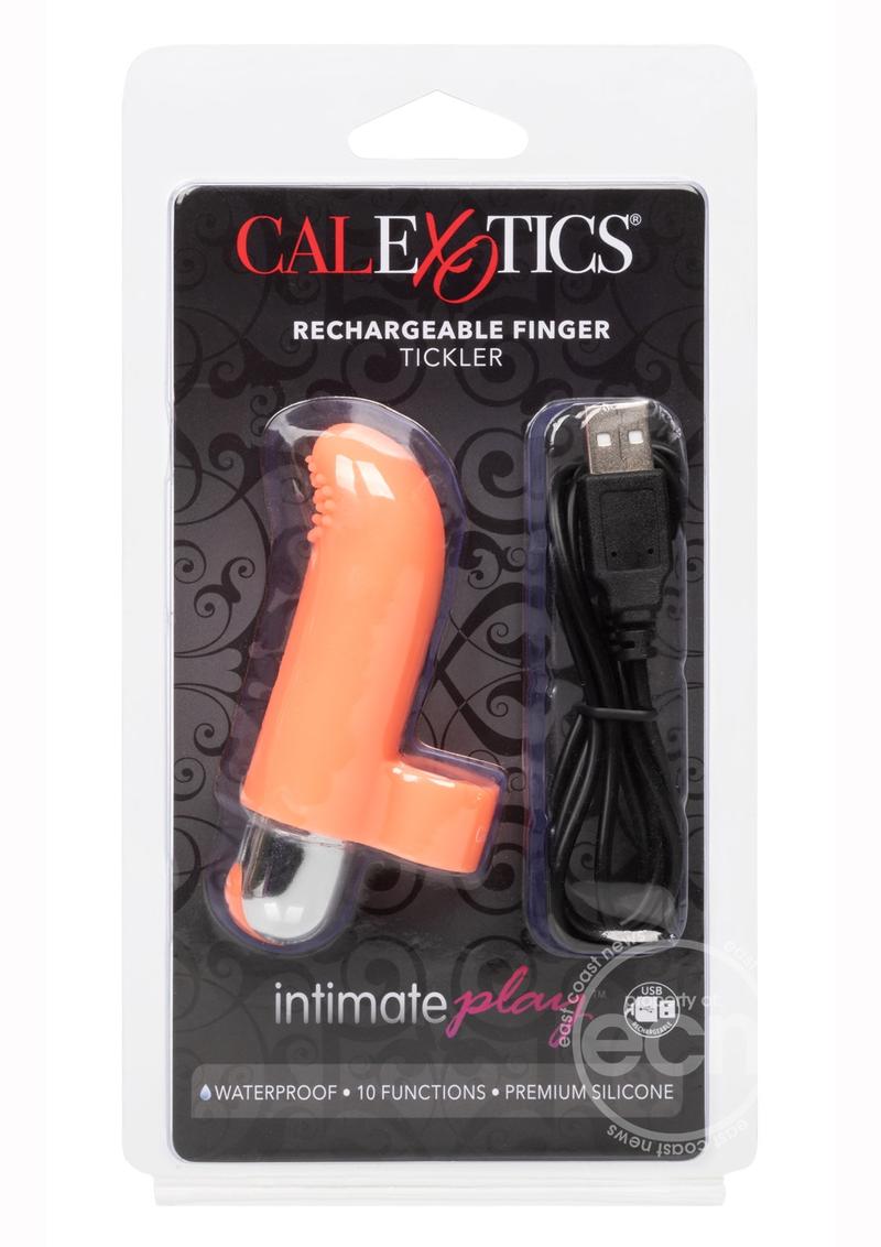 Intimate Play Rechargeable Finger Tickler - Vanilla