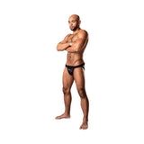 Male Power KaleiDickscope Strappy Ring Jock Black