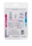 Pocket Exotics Vibrating Silver Bullet - Silver